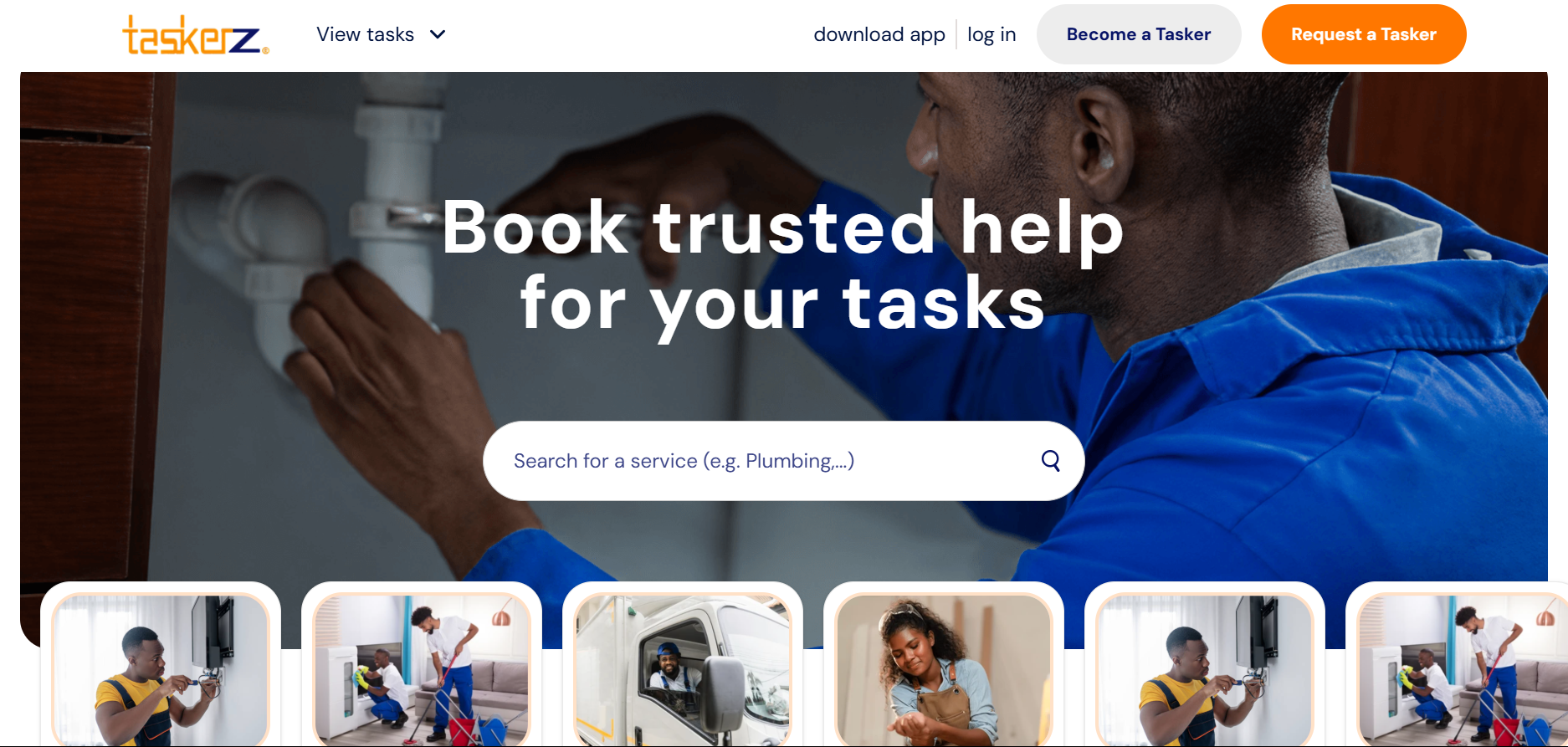 Taskers platform image